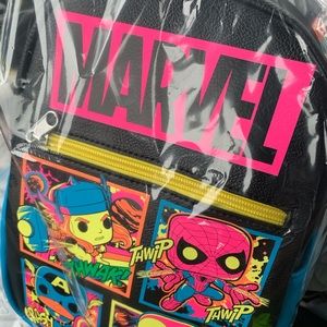 Funko Marvel Black Light Backpack